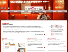 Tablet Screenshot of dtpathome.nl